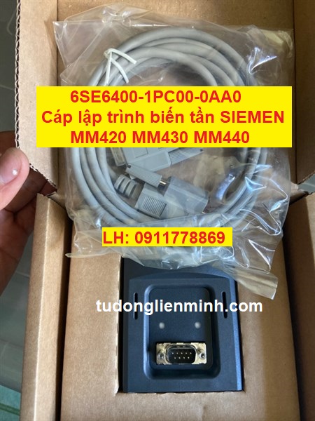 6SE6400-1PC00-0AA0 Cáp kết nối Biến tần SIEMENS MM440 MM430