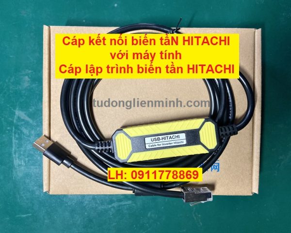 Cáp kết nối Biến tần HITACHI với máy tính USB-HITACHI SJ300 L300P SJ100 SJ200 X200 L200 L100 WJ200 SJ700