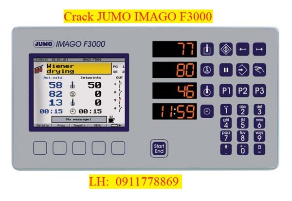 Crack JUMO IMAGO F3000