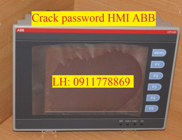Crack password HMI ABB bẻ khóa HMI ABB