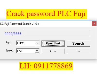 Crack password PLC Fuji