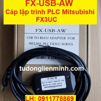 FX-USB-AW Cáp lập trình PLC MITSUBISHI FX3UC