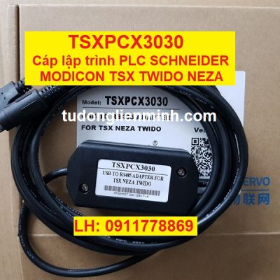 TSXPCX3030 Cáp lập trình PLC SCHNEIDER MODICON TSX TWIDO NEZA