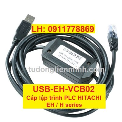 USB-EH-VCB02 Cáp lập trình PLC HITACHI EH H series
