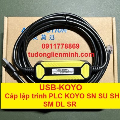 USB-KOYO Cáp lập trình PLC KOYO DL SN SU SH SM SR