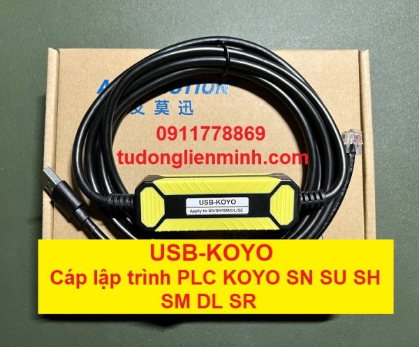 USB-KOYO Cáp lập trình PLC KOYO DL SN SU SH SM SR