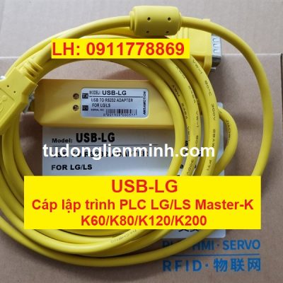 USB-LG Cáp lập trình PLC LG LS Master-K K60 K80 K120 K200