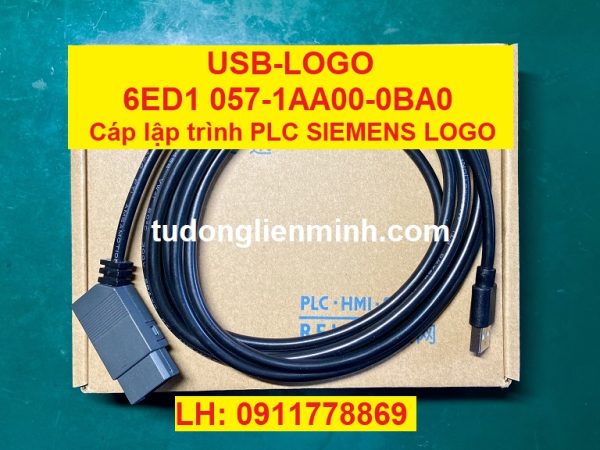 USB-LOGO 6ED1057-1AA00-0BA0 Cáp lập trình PLC LOGO SIEMENS