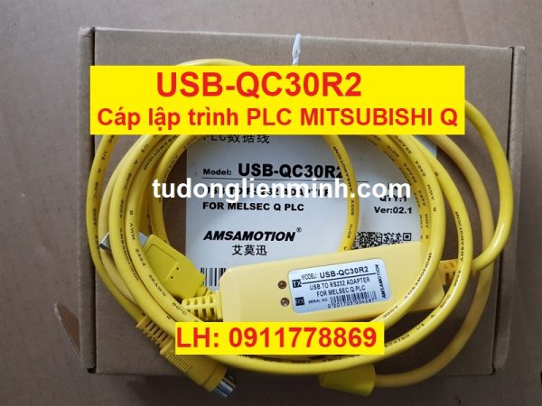 USB-QC30R2 Cáp lập trình PLC MITSUBISHI Q