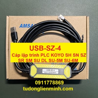 USB-SZ-4 Cáp lập trình PLC KOYO SH SN SZ SR SM SU DL SU-6M SU-5M