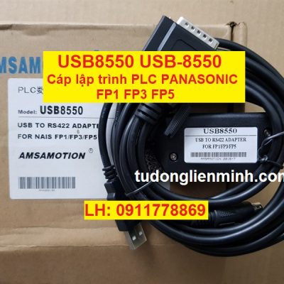 USB8550 USB-8550 Cáp lập trình PLC Panasonic FP1 FP3 FP5