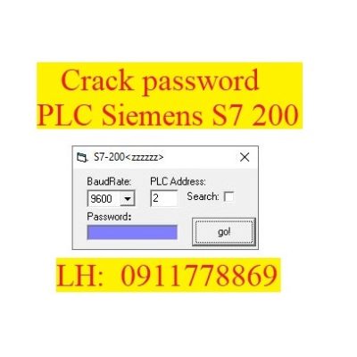 Crack password PLC S7 200 Siemens v2.00