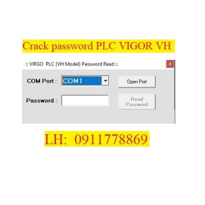 Crack password PLC VIGOR VH