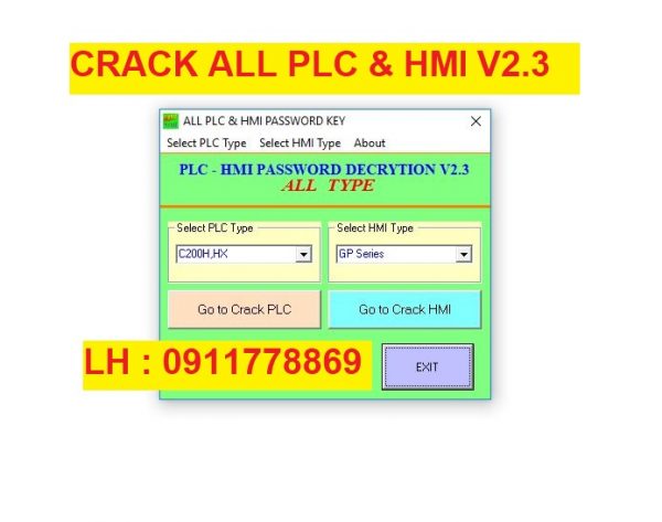 Unlock Password CRACK ALL PLC&HMI V2.3 Bẻ khóa All PLC HMI - Tự Động Hóa  Liên Minh