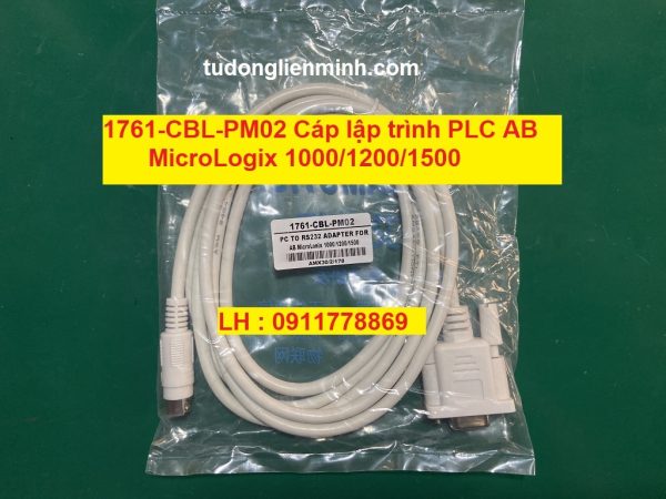 1761-CBL-PM02 Cáp lập trình PLC AB ML1000 ML1200 ML1400 ML1500