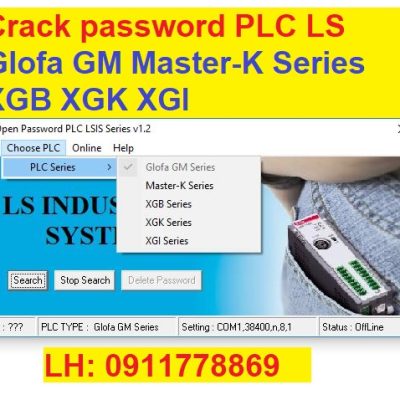 Crack password PLC LS Glofa GM Master-K XGB XGK XGI