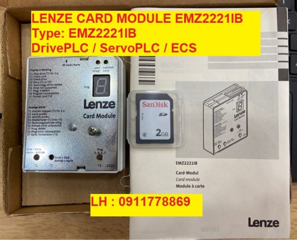 EMZ2221IB LENZE CARD MODULE