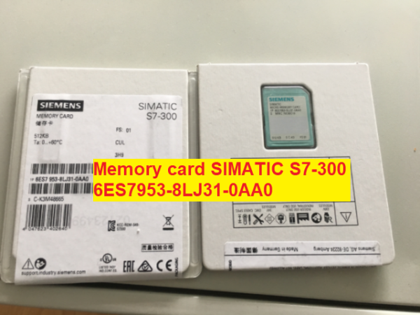 6ES7953-8LJ31-0AA0 Memory card PLC Siemens