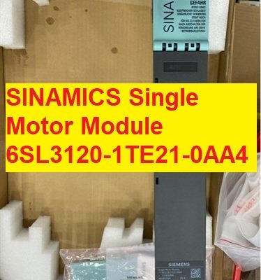 SINAMICS Single Motor Module 6SL3120-1TE21-0AA4 Biến tần SIEMENS