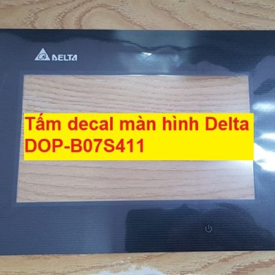 Tấm decal màn hình Delta DOP-B07S411