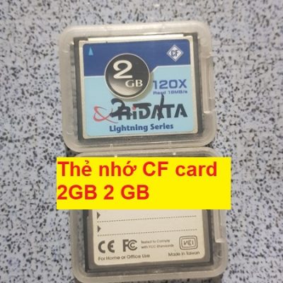 Thẻ nhớ CF card 2GB 2 GB