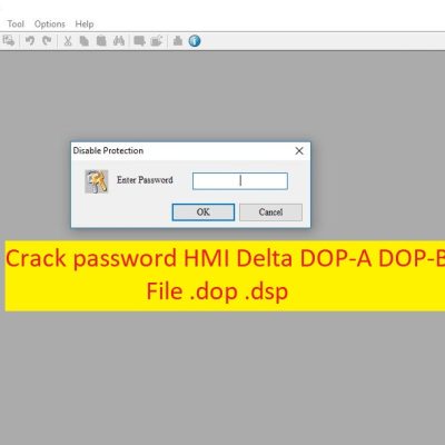 Crack password HMI Delta DOP-A DOP-B File dop dsp