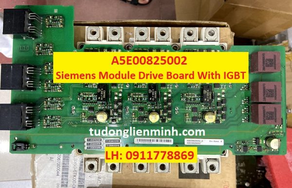 A5E00825002 Siemens Module Drive Board With IGBT