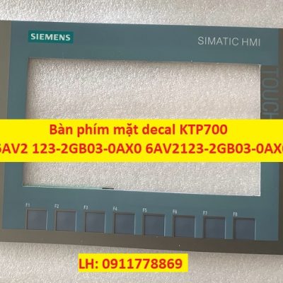 Bàn phím miếng dán decal KTP700 6AV2 123-2GB03-0AX0 6AV2123-2GB03-0AX0
