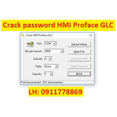 Crack password HMI Proface GLC