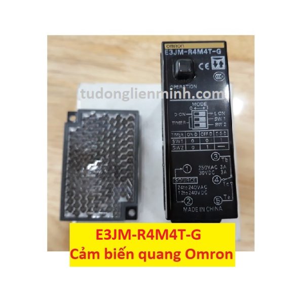 E3JM-R4M4T-G cảm biến quang Omron