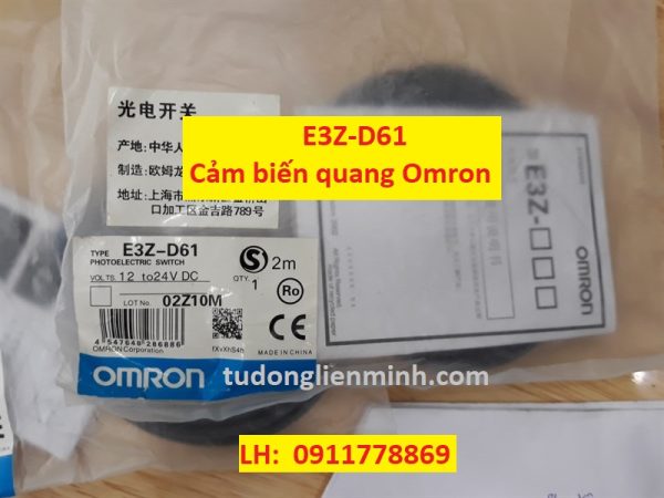 E3Z-D61 cảm biến quang Omron