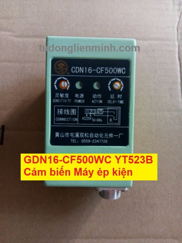 GDN16-CF500WC YT523B cảm biến máy ép kiện