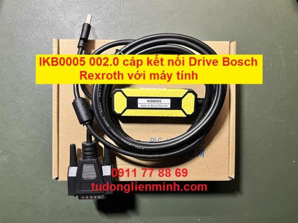 IKB0005 002.0 Cáp kết nối Drive Bosch Rexroth với máy tính