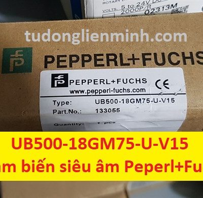 UB500-18GM75-U-V15 cảm biến siêu âm Peperl+Fuchs