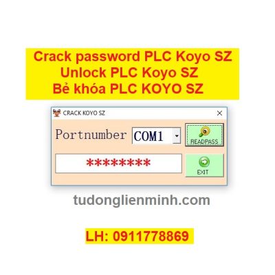 Crack password PLC Koyo SZ Unlock PLC Koyo SZ Bẻ khóa plc koyo