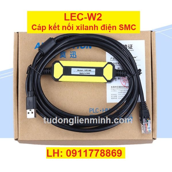 LEC-W2 Cáp kết nối xilanh điện SMC