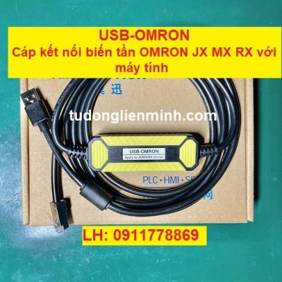 USB-OMRON Cáp kết nối biến tần OMRON JX MX RX với máy tính