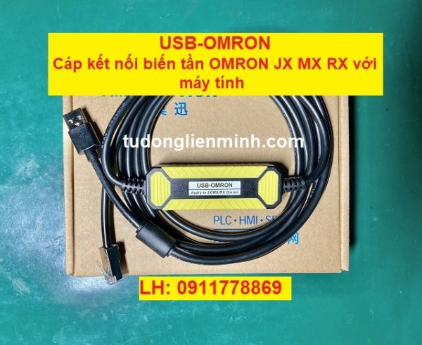 USB-OMRON Cáp kết nối biến tần OMRON JX MX RX với máy tính