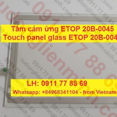 Tấm cảm ứng màn hình ETOP 20B-0045 Touch panel glass ETOP 20B-0045 AMT98690