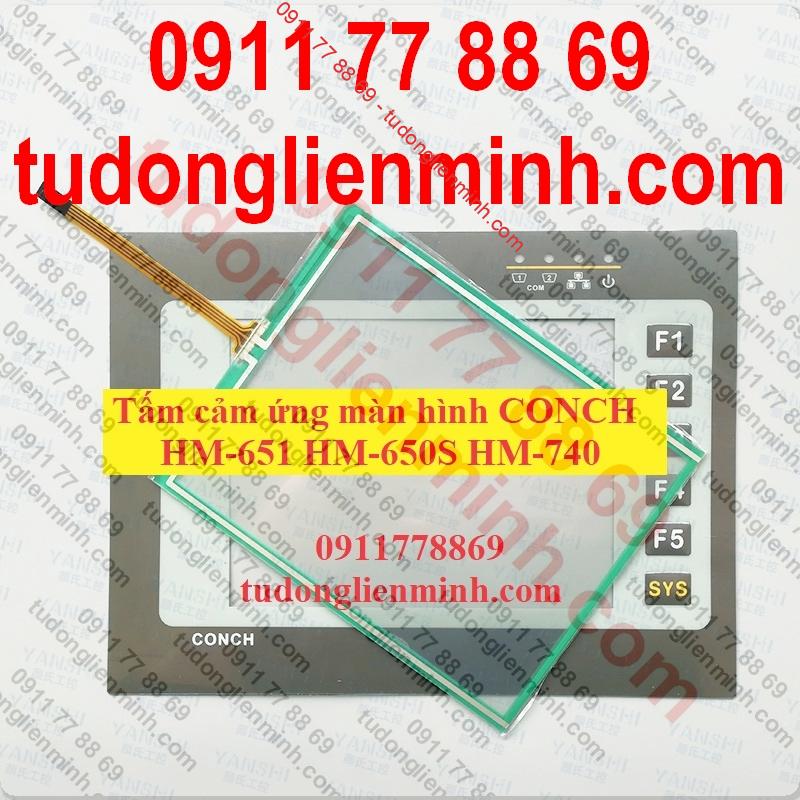 Tấm cảm ứng màn hình CONCH HM-651 HM-650S HM-740 Tấm cảm ứng màn hình CONCH HM-651 HM-650S HM-740
