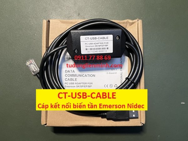 CT-USB-CABLE cáp kết nối biến tần Emerson Nidec