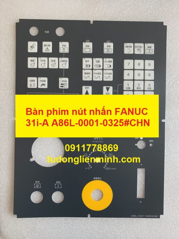 Bàn phím nút nhấn FANUC 31i-A A86L-0001-0325#CHN