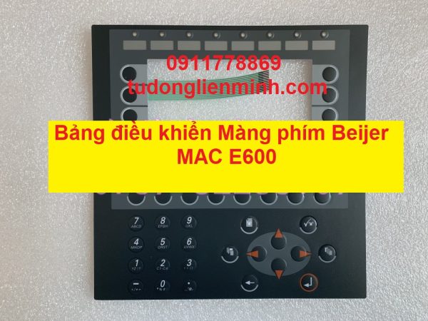 Bảng điều khiển Màng phím Beijer MAC E600