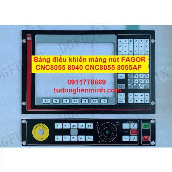 Bảng điều khiển màng nút FAGOR CNC8055 8040 CNC8055 8055AP