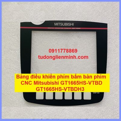 Bảng điều khiển phím bấm bàn phím CNC Mitsubishi GT1665HS-VTBD GT1665HS-VTBDH3