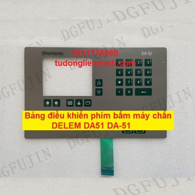 Bảng điều khiển phím bấm máy chấn DELEM DA51 DA-51