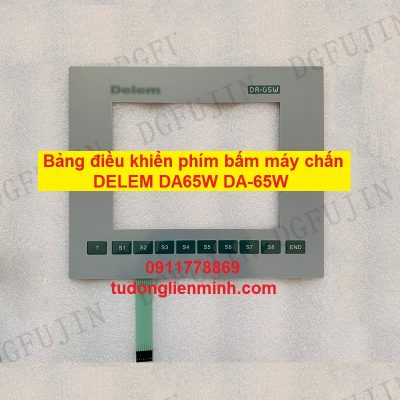 Bảng điều khiển phím bấm máy chấn DELEM DA65W DA-65W
