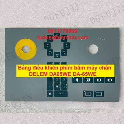 Bảng điều khiển phím bấm máy chấn DELEM DA65WE DA-65WE