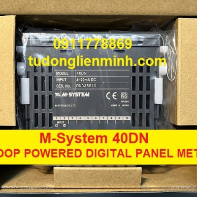 M-system 40DN LOOP POWERED DIGITAL PANEL METER