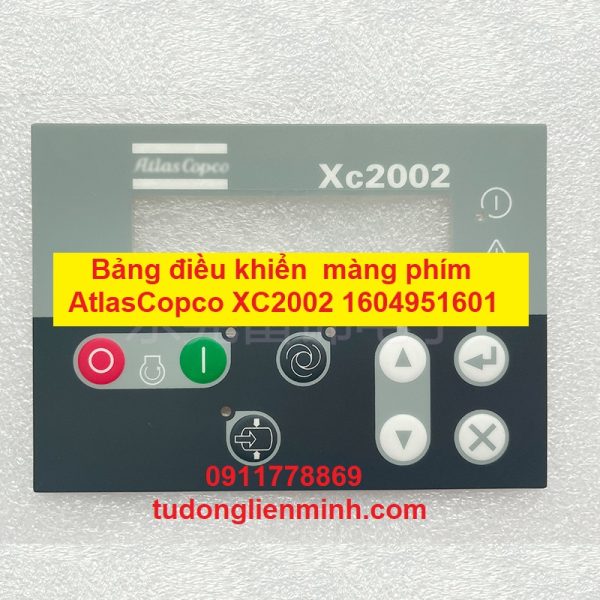 Bảng điều khiển màng phím AtlasCopco XC2002 1604951601